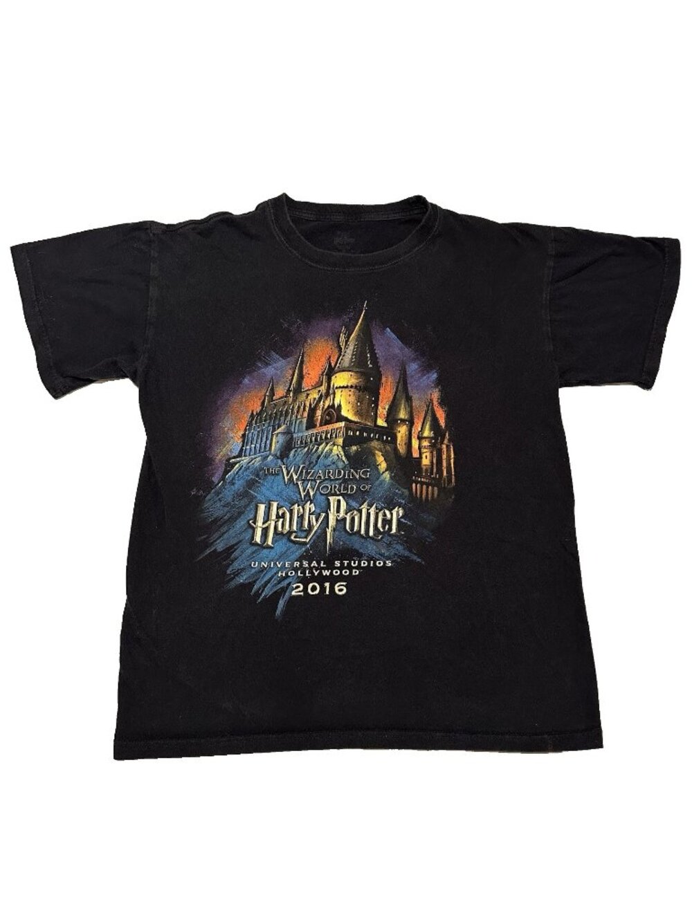 Wizarding World of Harry Potter T-Shirt Universal Studios Hollywood Opening Sz M